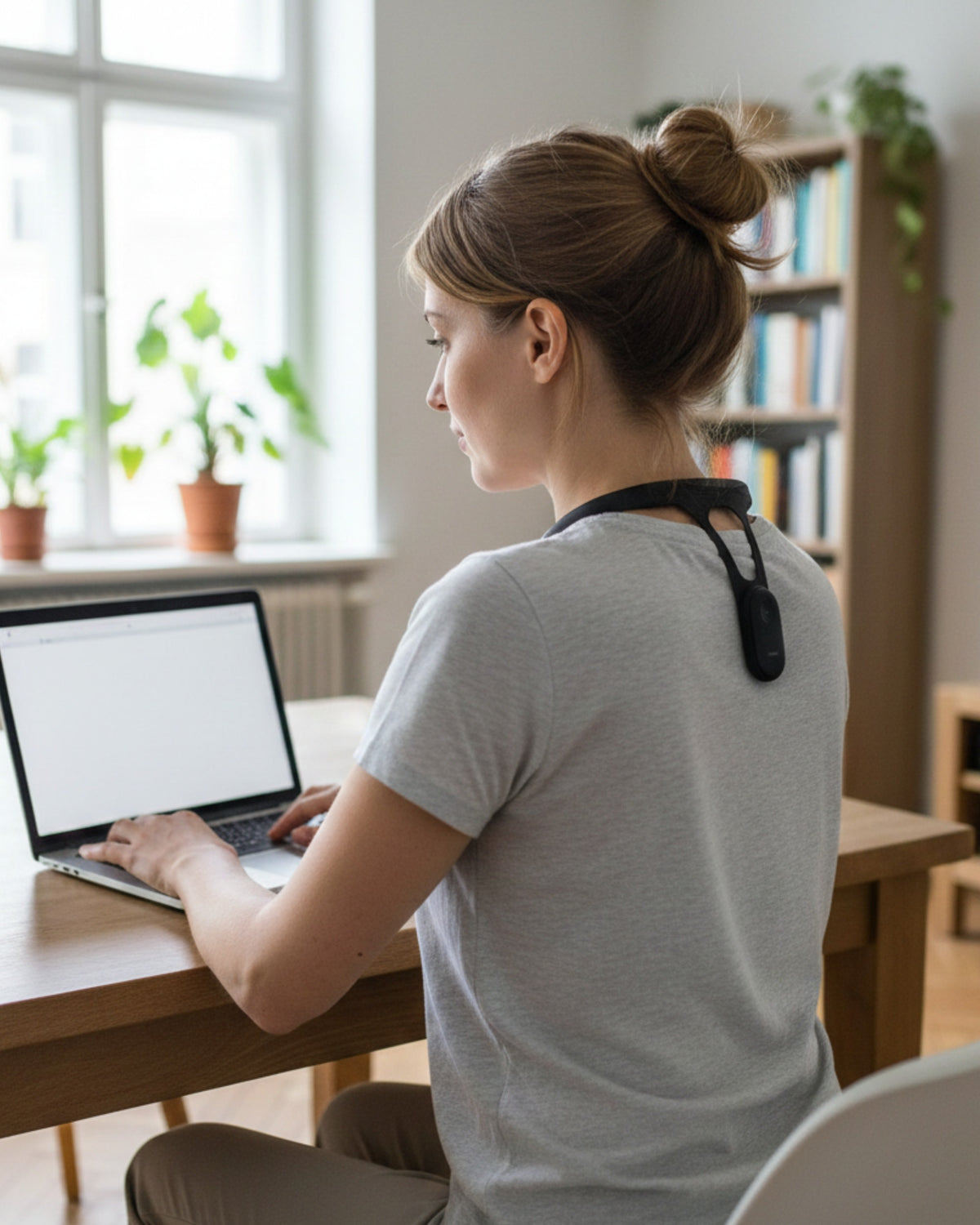 Verbessern Sie Ihre Haltung bei der Arbeit am Laptop