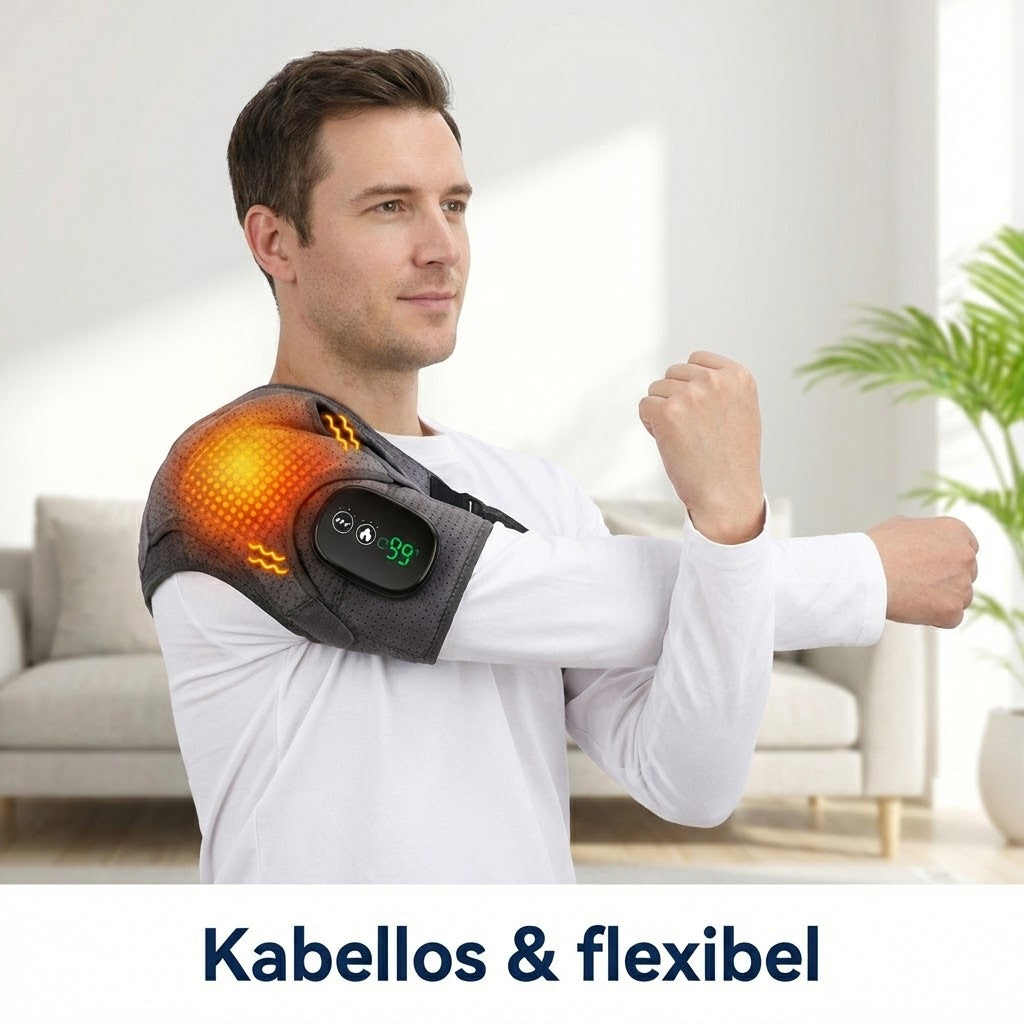 Wärme-Massage für die Schulter – Entspannung auf Knopfdruck